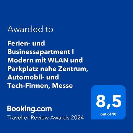Ferien- Und Businessapartment I Modern Mit Wlan Und Parkplatz Nahe Zentrum, Automobil- Und Tech-Firmen, Messe Renningen Exteriér fotografie